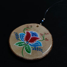 Load image into Gallery viewer, Floral Painted Ornament
