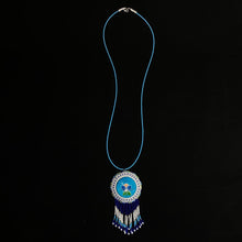Load image into Gallery viewer, Blue Beaded Pendant
